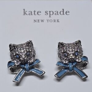 Kate Spade Pretty Kitty Pavé Stud Earrings
